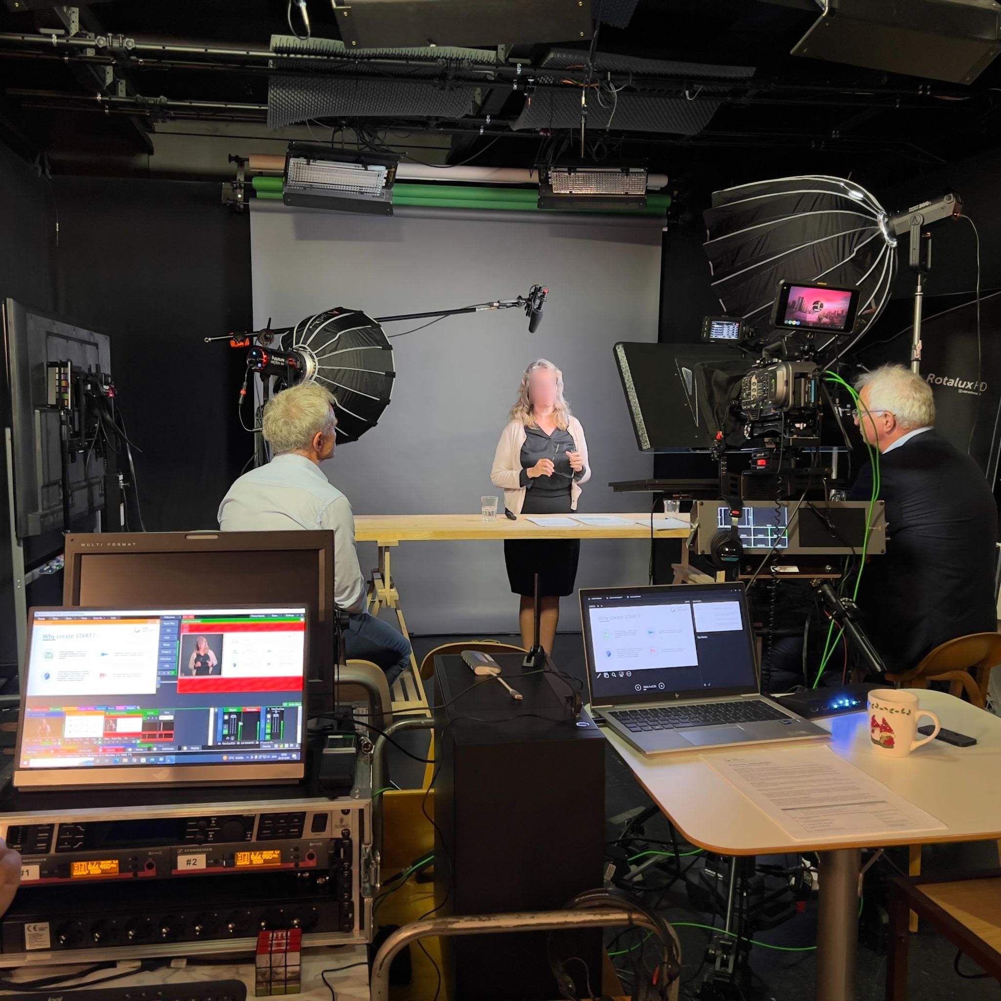 Professionelt kameraopsætning til webinar og online produktion