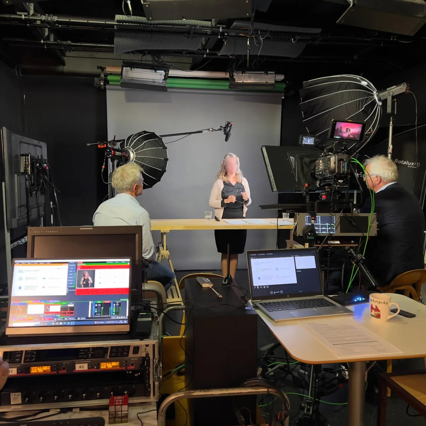 Professionelt kameraopsætning til webinar og online produktion
